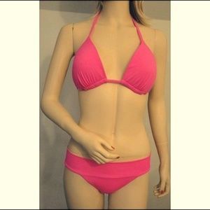 New VICTORIA'S SECRET HOT PINK pushup Bikini